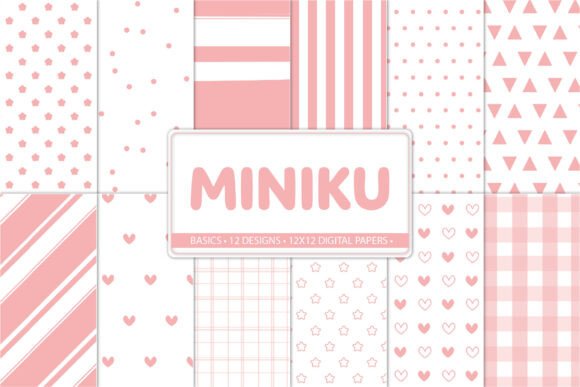 Blush Pink Romantic Digital Papers: Elevate Your Design Projects