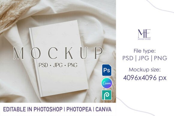 Boho Hardcover Journal Mockup: A Designer's Essential Tool