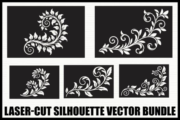 Elegant Floral Laser Cut Bundle: Elevate Your Design Projects