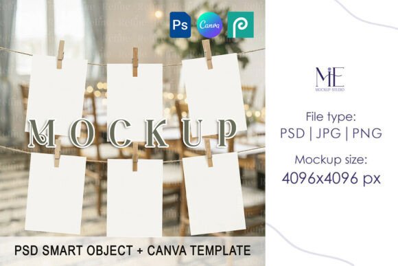Elevate Your Designs with Monthly Photo Banner Mockups