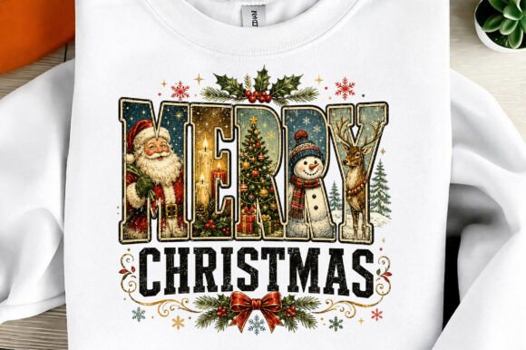 Retro Christmas Sublimation Png: Nostalgic Design for Modern Projects