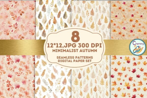 Seamless Paper: Minimalist Autumn – A Designer’s Essential Toolkit