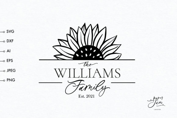 Sunflower Monogram SVG: Elevate Your Design Projects